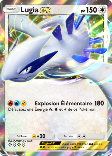 Pokémon Pocket - Booster de Luxe ex - Lugia-ex
