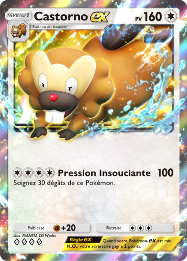 Pokémon Pocket - Booster de Luxe ex - Castorno-ex
