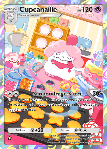 Pokémon Pocket - Booster de Luxe ex - Cupcanaille