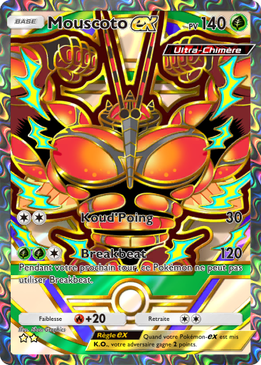 Pokémon Pocket - Booster de Luxe ex - Mouscoto