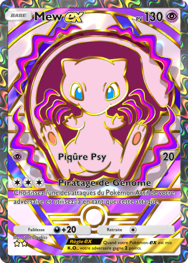 Pokémon Pocket - Booster de Luxe ex - Mew