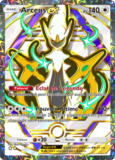 Pokémon Pocket - Booster de Luxe ex - Arceus