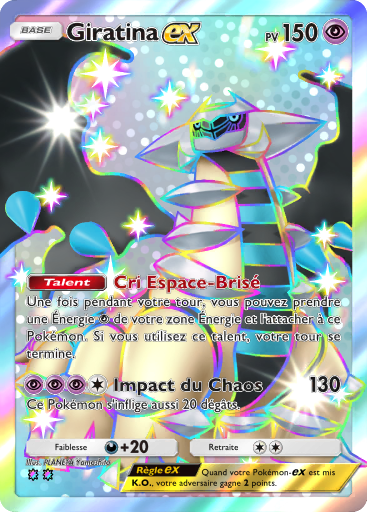 Pokémon Pocket - Booster de Luxe ex - Giratina-ex