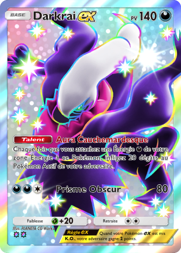 Pokémon Pocket - Booster de Luxe ex - Darkrai-ex