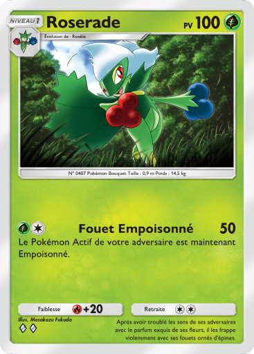 Pokémon Pocket - Choc Spatio-Temporel - Roserade