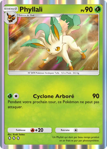 Pokémon Pocket - Choc Spatio-Temporel - Phyllali