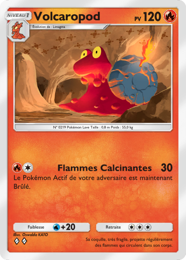 Pokémon Pocket - Choc Spatio-Temporel - Volcaropod