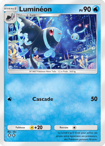 Pokémon Pocket - Choc Spatio-Temporel - Luminéon