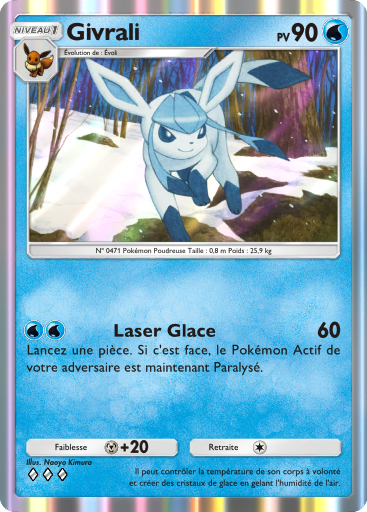 Pokémon Pocket - Choc Spatio-Temporel - Givrali