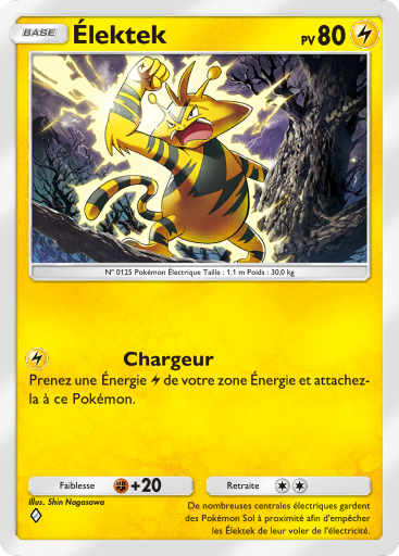 Pokémon Pocket - Choc Spatio-Temporel - Élektek