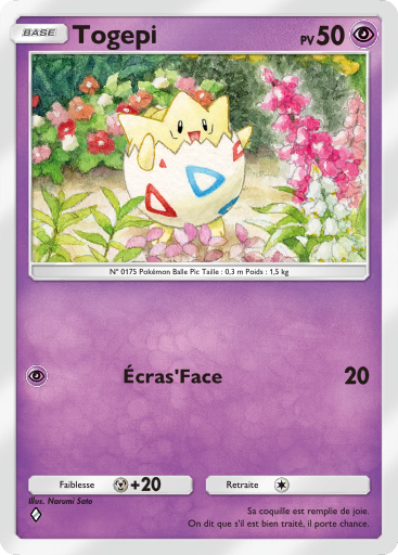Pokémon Pocket - Choc Spatio-Temporel - Togepi