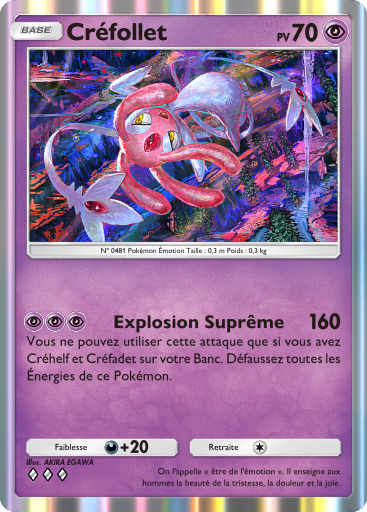 Pokémon Pocket - Choc Spatio-Temporel - Créfollet