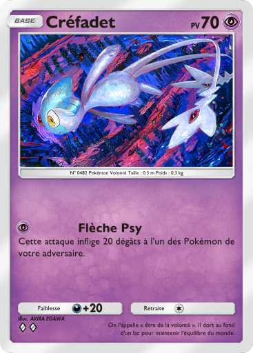 Pokémon Pocket - Choc Spatio-Temporel - Créfadet