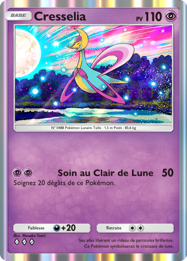 Pokémon Pocket - Choc Spatio-Temporel - Cresselia
