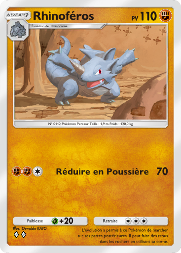 Pokémon Pocket - Choc Spatio-Temporel - Rhinoféros