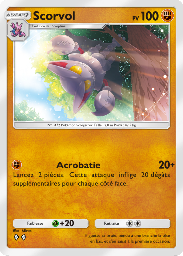 Pokémon Pocket - Choc Spatio-Temporel - Scorvol