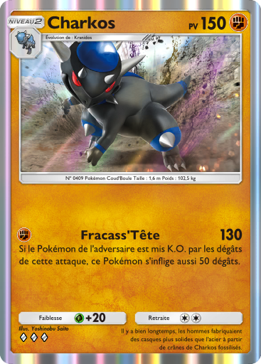Pokémon Pocket - Choc Spatio-Temporel - Charkos