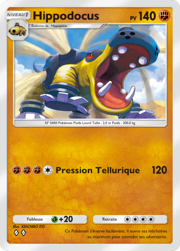 Pokémon Pocket - Choc Spatio-Temporel - Hippodocus
