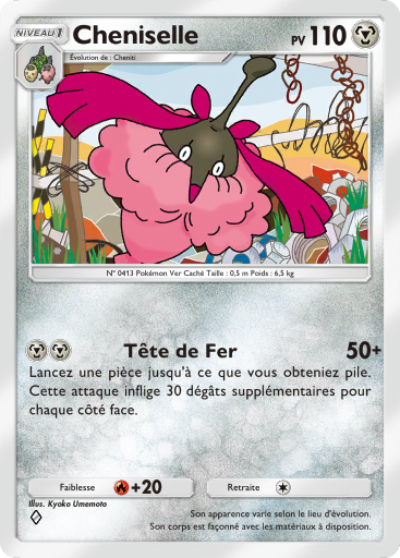 Pokémon Pocket - Choc Spatio-Temporel - Cheniselle