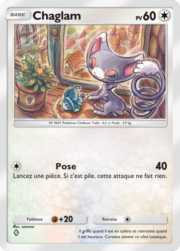 Pokémon Pocket - Choc Spatio-Temporel - Chaglam