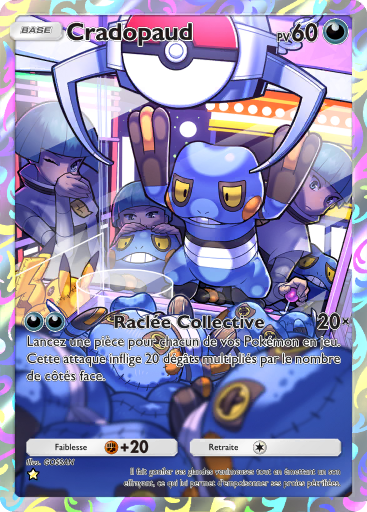 Pokémon Pocket - Choc Spatio-Temporel - Cradopaud