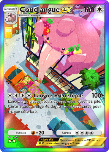 Pokémon Pocket - Choc Spatio-Temporel - Coudlangue-ex