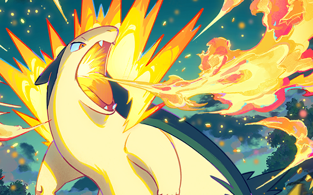 Pokémon Pocket - Domination Céleste - Typhlosion