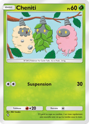 Pokémon Pocket - Embrasement Écarlate - Cheniti