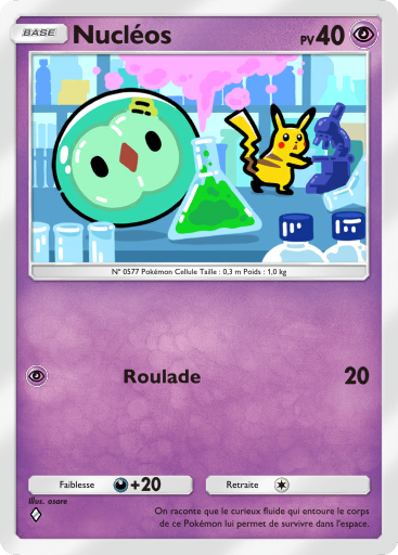 Pokémon Pocket - Embrasement Écarlate - Nucléos