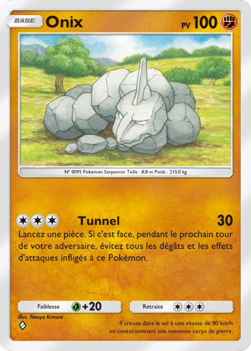 Pokémon Pocket - Embrasement Écarlate - Onix