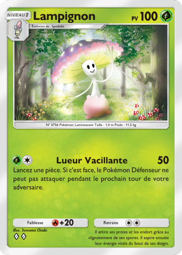 Pokémon Pocket - Gardiens Astraux - Lampignon