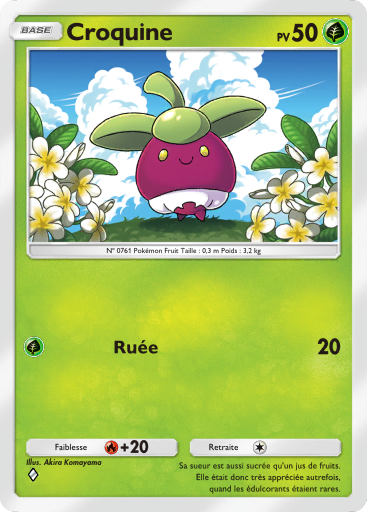 Pokémon Pocket - Gardiens Astraux - Croquine