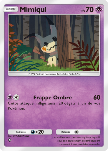 Pokémon Pocket - Gardiens Astraux - Mimiqui