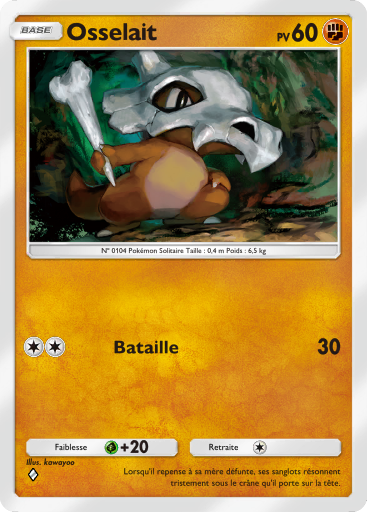 Pokémon Pocket - Gardiens Astraux - Osselait