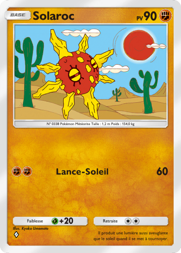 Pokémon Pocket - Gardiens Astraux - Solaroc