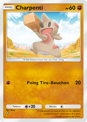 Pokémon Pocket - Gardiens Astraux - Charpenti