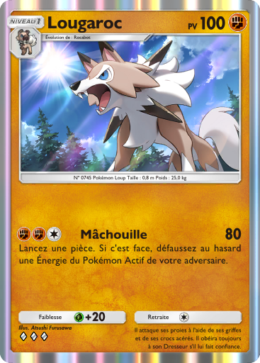 Pokémon Pocket - Gardiens Astraux - Lougaroc