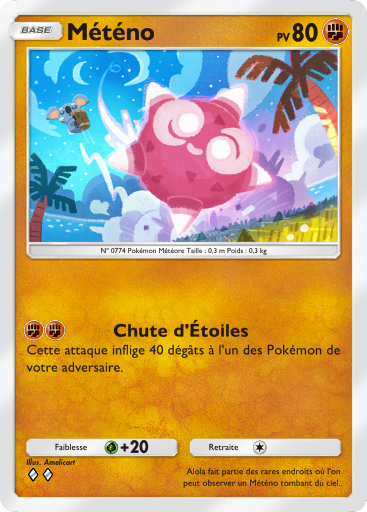 Pokémon Pocket - Gardiens Astraux - Météno