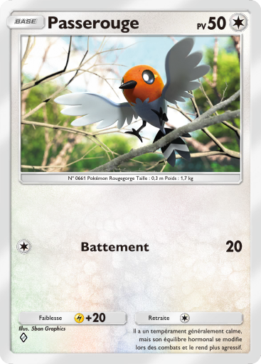 Pokémon Pocket - Gardiens Astraux - Passerouge