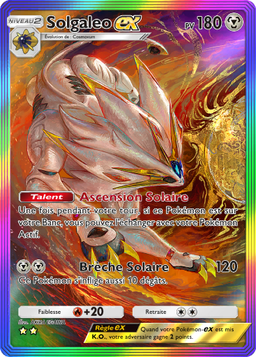 Pokémon Pocket - Gardiens Astraux - Solgaleo