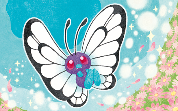 Pokémon Pocket - Jours Heureux - Papilusion