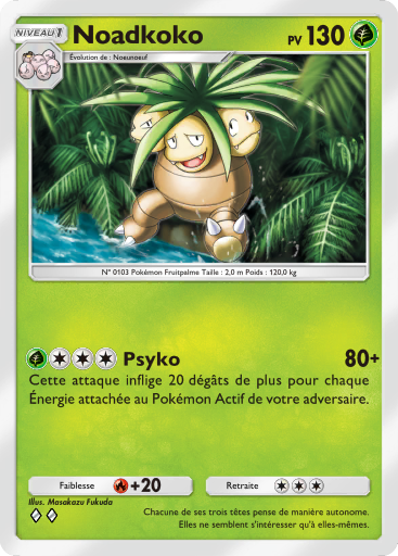 Pokémon Pocket - L'Île Fabuleuse - Noadkoko