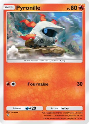 Pokémon Pocket - L'Île Fabuleuse - Pyronille