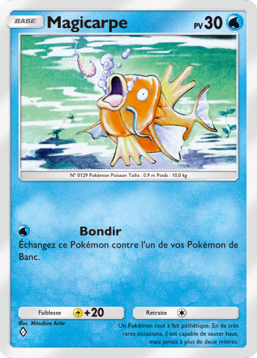 Pokémon Pocket - L'Île Fabuleuse - Magicarpe