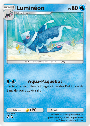Pokémon Pocket - L’Île Fabuleuse - Luminéon