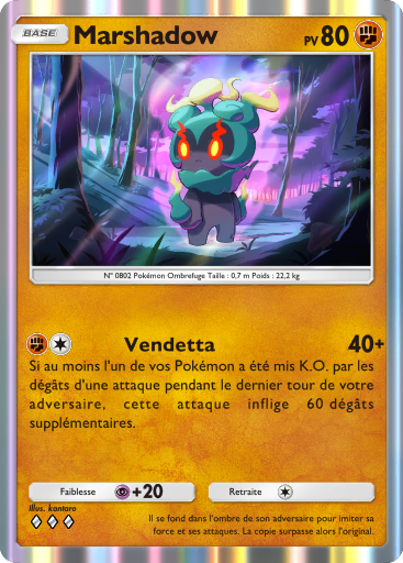 Pokémon Pocket - L’Île Fabuleuse - Marshadow