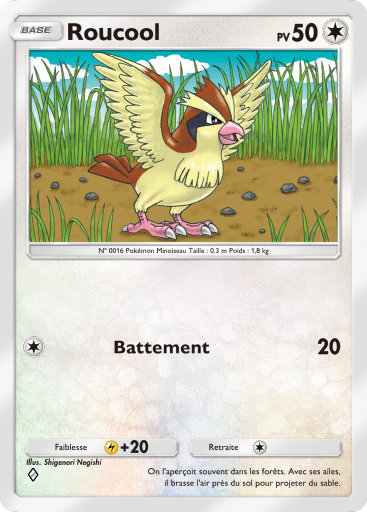 Pokémon Pocket - L'Île Fabuleuse - Roucool