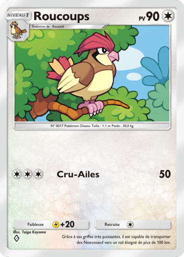Pokémon Pocket - L'Île Fabuleuse - Roucoups