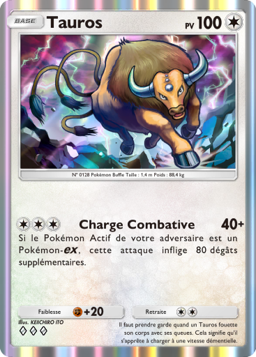 Pokémon Pocket - L’Île Fabuleuse - Tauros