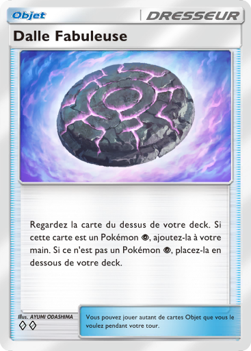 Pokémon Pocket - L'Île Fabuleuse - Dalle Fabuleuse